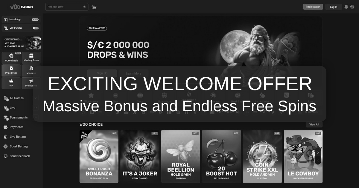 Woo Casino AU - Top Pokies & Live Casino Games with Fast Payouts